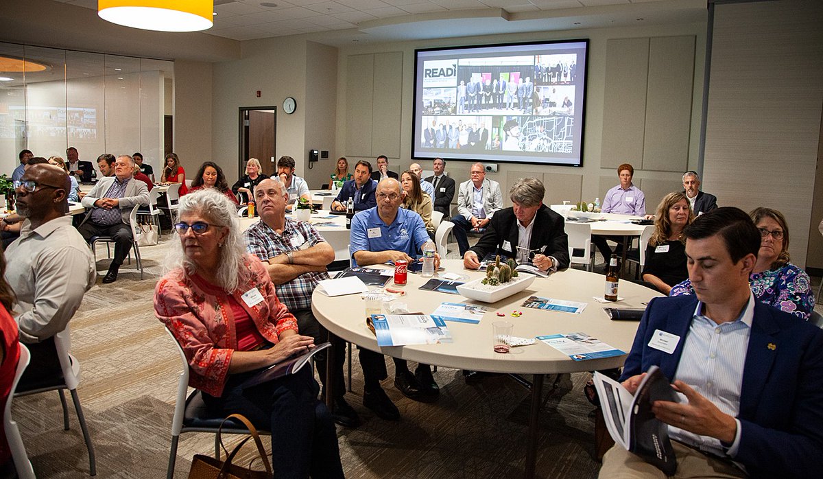 SBeNDElk_Region's tweet photo. Yesterday, we had the opportunity to host our inaugural "Rally the Region," bringing together our community partners for news and updates on regional activities. Thank you to everyone who attended! #WEplusYOU https://t.co/76h7QNP08m