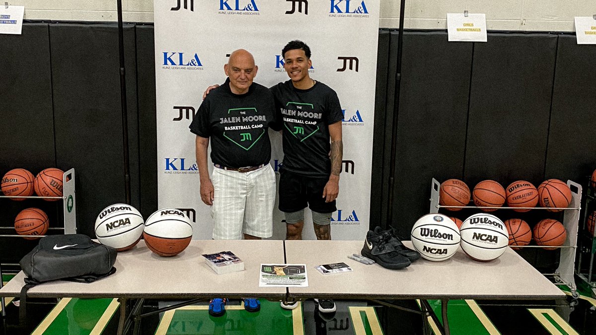 kunzleigh's tweet photo. KL&amp;A employees and our co-founder, John Leigh, were honored to participate in the Patrick A. Tooman Memorial GGGC to support @OaklandU student-athletes.

John Leigh also teamed up with @lil_jmoore34 at his youth basketball camp to help provide school supplies to participants. https://t.co/zkuFpY3mRL