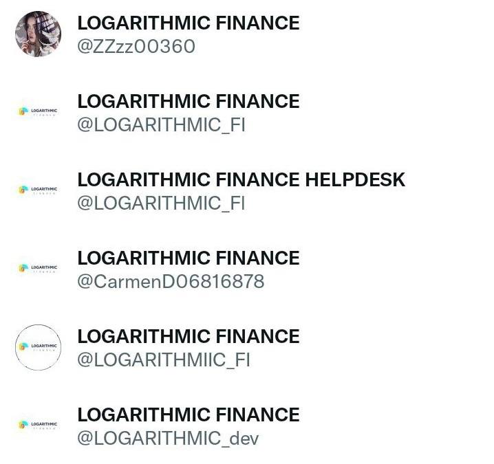 LOGARITHMIC_FI's tweet photo. $LOG Finance 🪝

There are multiple fake group chats impersonating Logarithmic and deceive our community!

Kindly BLOCK &amp; REPORT all of these fake group chats to help reduce the number of them! https://t.co/G6hmfYxOyC