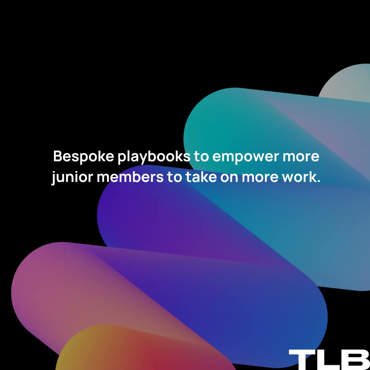 Build detailed, bespoke playbooks to empower more junior members to take on more work, ensure consistency and track exceptions.
Read more below.
buff.ly/3d2AgCu 
#tlb #legal #legalops #legaltech
