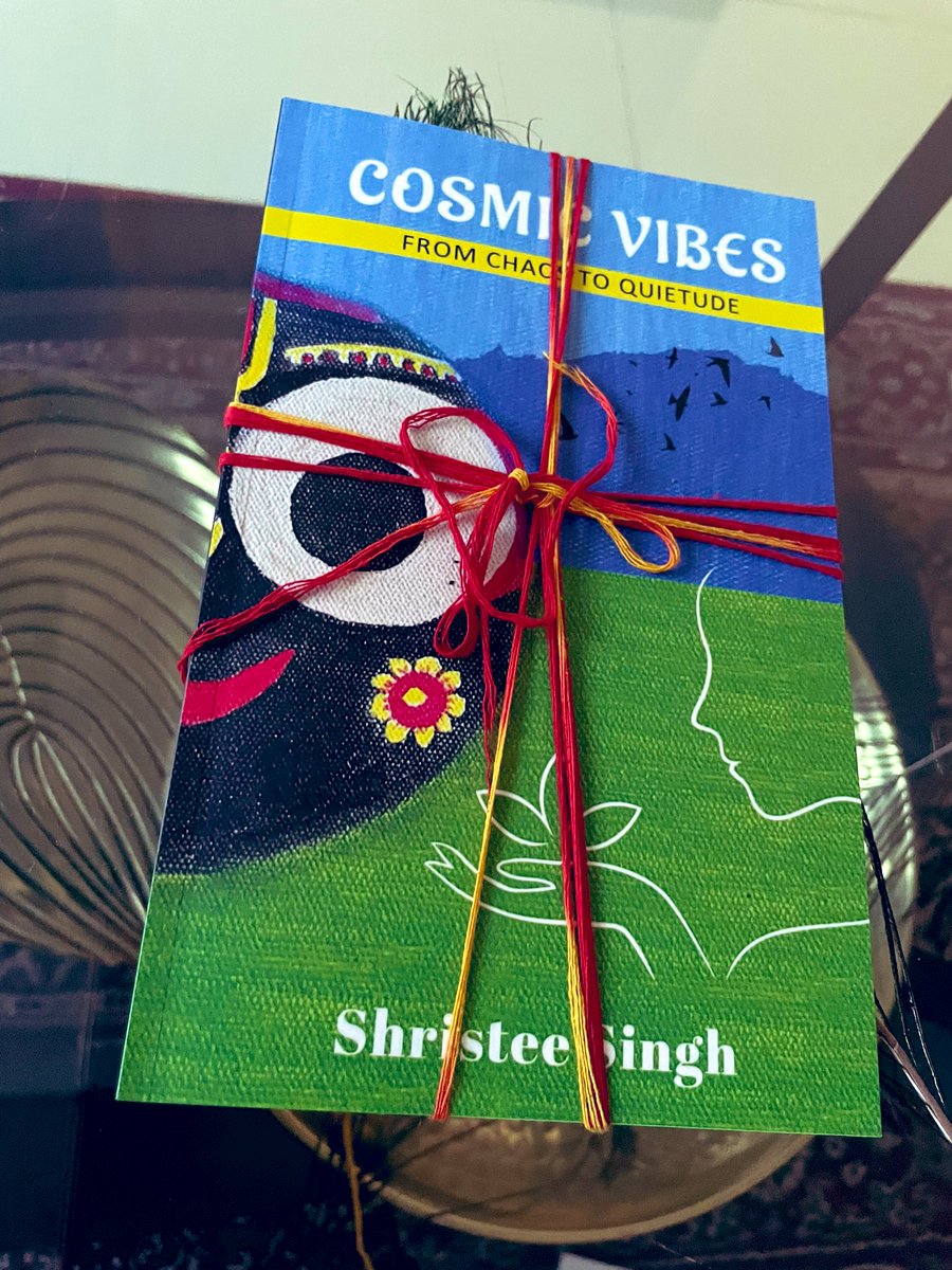 sriSt7's tweet photo. #cosmicvibesfromchaostouietude
Poetries filled with love, gratitude and devotion. 🌺@SriSri 🌺 @vikramsingh112 @literaturelight #availble in #paperback and #ebook #newbook #BookRecommendations #poetrylovers #poetry #Jagannath #ahenilasila #shristeewrites https://t.co/ag7NqM4E4X