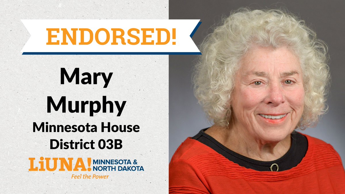 LIUNAMinnesota's tweet image. #LIUNA is proud to endorse dozens of #ProInfrastructure #MNHouse candidates. We need leaders who are serious about inv. in safe roads + bridges, statewide transit, clean drinking water and a clean energy future that will also create family-sustaining jobs in every corner of MN.
