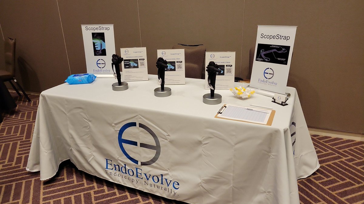 EndoEvolve's tweet image. Our very first booth! At ASGE fellows/board review