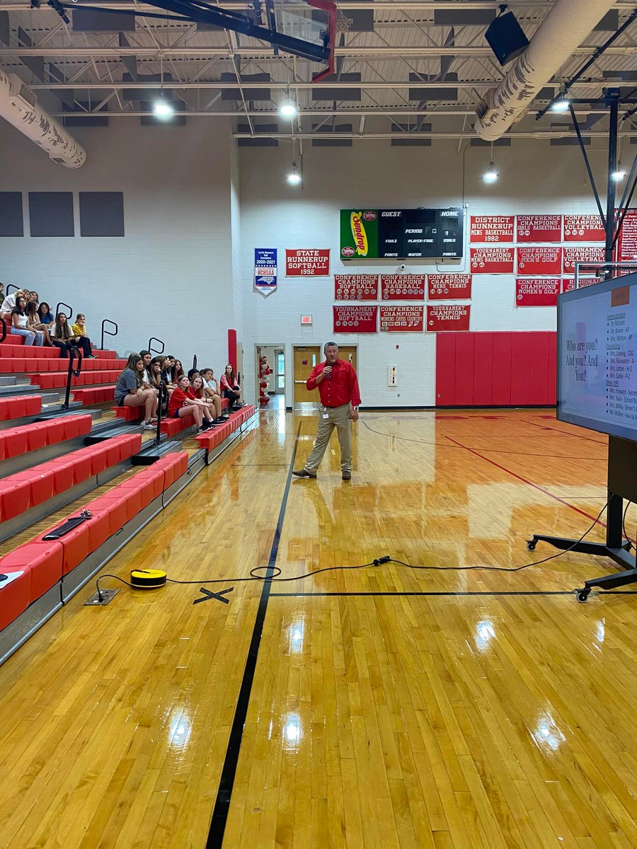 wlincolnhs's tweet photo. Rebel Rookie Camp was a success! A special thank you to the band, cheerleaders, golf and football players for their help today! part 3 #westisbest #LCSCreatingANewPath https://t.co/ug8Vg9LZbY