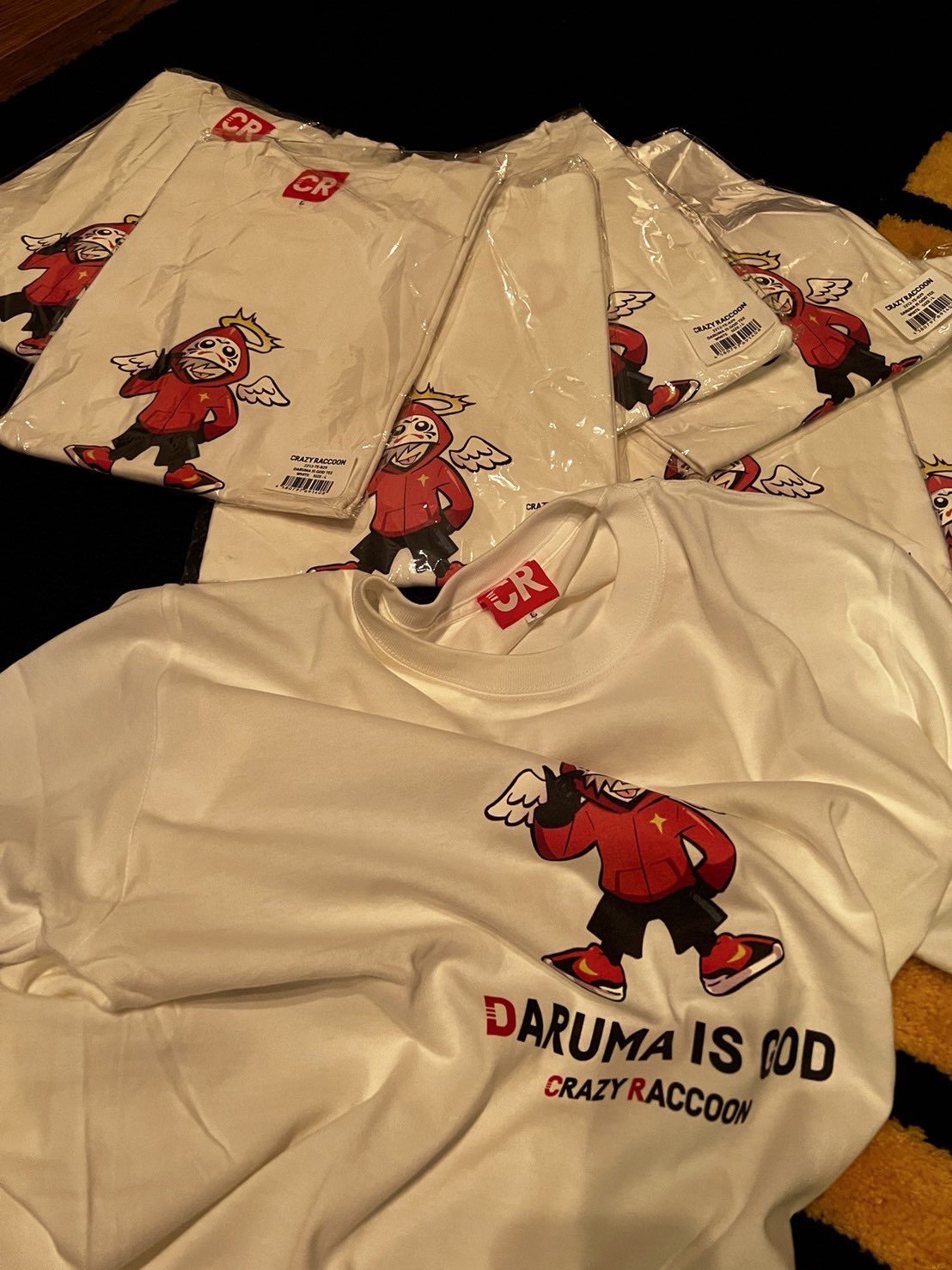 Amazon.co.jp: M CRAZY RACCOON だるまいずごっど CR DARUMA IS Amazon.co.jp: M CRAZY RACCOON だるまいずごっど CR DARUMA IS