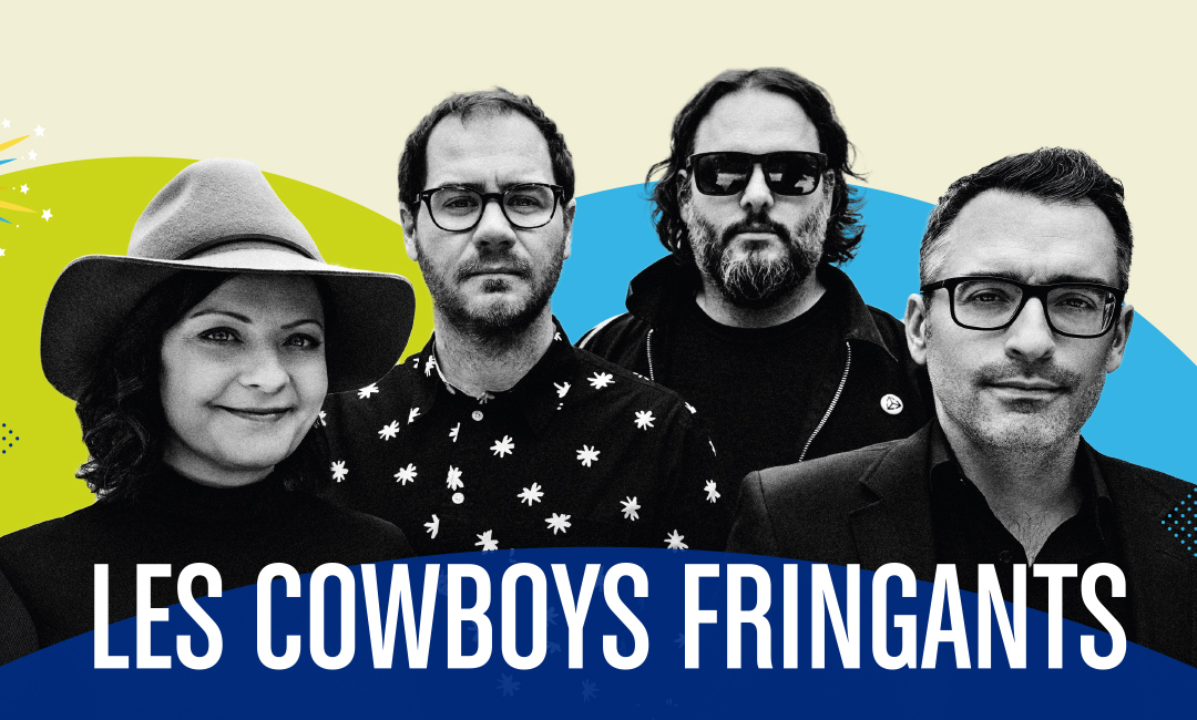La Ville est heureuse d’annoncer qu’elle a reçu la confirmation de la présence des Cowboys Fringants pour le spectacle du 6 août ! Leur prestation débutera à 20 h, au complexe du Val-d’Espoir, situé au 17750, rue du Val-d'Espoir.

Programmation complète 👉 mirabel.ca/50ans