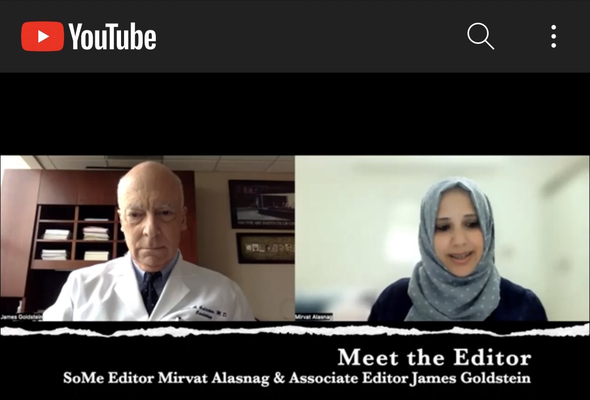 mirvatalasnag's tweet photo. Enjoy my interview w #JamesGoldstein

State of art paper on vulnerable plaque @jgranadacrf @ron_waksman @GreggWStone

@SCAI document on occupational hazards @Drroxmehran @kimskeldingmd

National shock initiative @Babar_Basir @AntoniousAttall @agtruesdell

https://t.co/xHsr6Yie9Z https://t.co/pSpDzbGSqt
