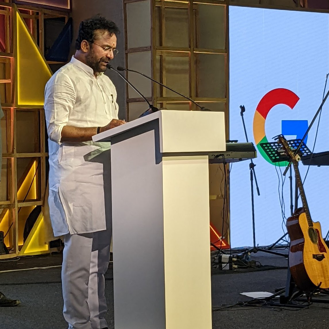 “I'm hopeful that the partnership with <a href="/googlearts/">Google Arts&Culture</a> will strengthen the Ministry’s goal of preserving, promoting &amp; disseminating all forms of Indian art &amp; culture” 
Shri G. Kishan Reddy, Minister of Tourism, Culture &amp; Development of North Eastern Region of India, GoI
#IndiaKiUdaan