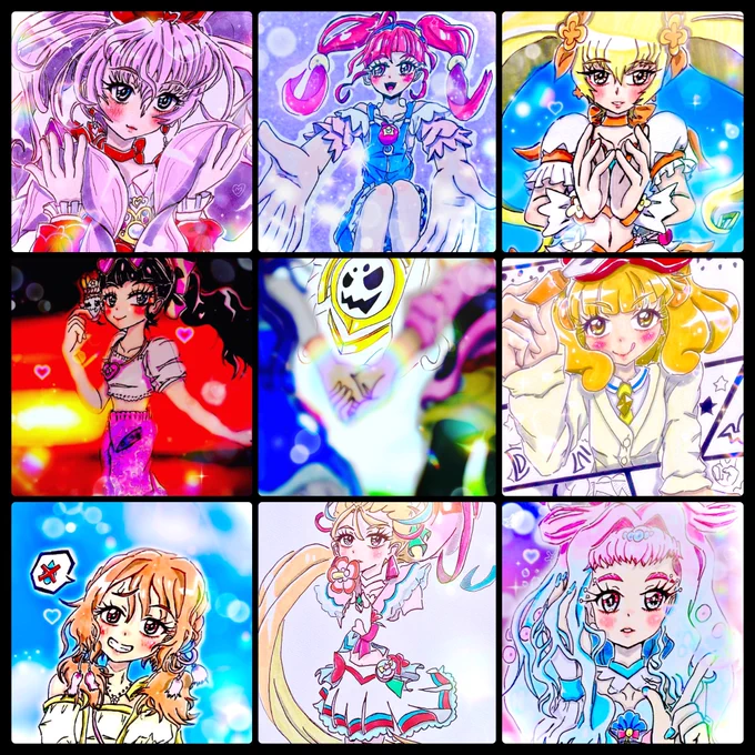 絵描き判定に入れるか分からないっすけど

#プリキュア絵描きさんと繋がりたい 