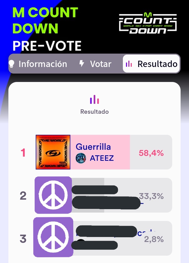 LAtinyCrescent's tweet photo. [ MNETPLUS WORLD - MCOUNTDOWN ]
- PRE-VOTACIÓN SEGUNDA SEMANA -

- Fin: 8/8 ~ 23: 59 PM KST
📌https://t.co/IgDtK8diP8

ATINY! Nuestra 2da chance llegó, no podemos desperdiciarla💪 Usa todas tus cuentas cada día sin falta! Intenta todo💪
#에이티즈 #ATEEZ #Guerrilla @ATEEZofficial https://t.co/hxsnR4WEpN