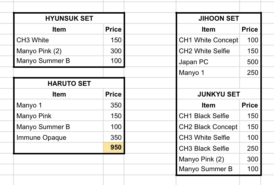 yo_o515's tweet photo. wts lfb ph

-— random treasure photocards
♡ CHS: ₱550, PJH: ₱1000, KJK: ₱1050
♡ dop: payo
♡ reply mine or dm
♡ https://t.co/IXgQkJvRcr !

rfs: quitting

## trsr pc pcs manyo teuday immune hyunsuk jihoon junkyu ch 1 2 3 tfs https://t.co/tFh25oRxzX