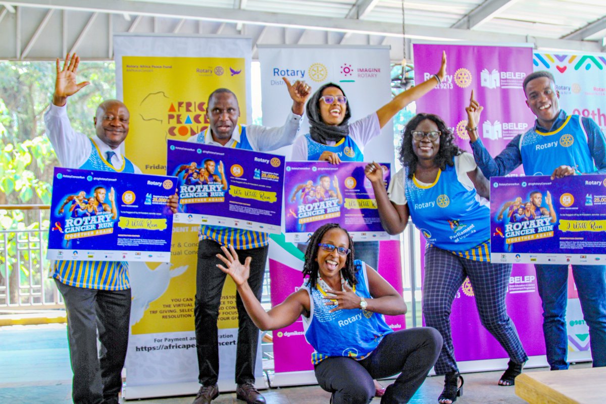 UgRotaryCancerP's tweet photo. Everyone has been touched by cancer in one way or the other. We all know someone who has battled and won, someone who didn't make it, and someone who's recovering.
This year, we return to run for the cause. Will you be joining the #RotaryCancerRun22? #TogetherAgain https://t.co/cMc2wKS0kj