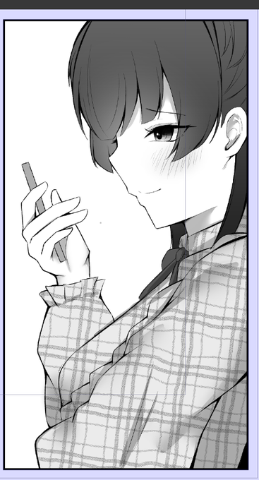 まぁまぁよく描けたと思う黛 