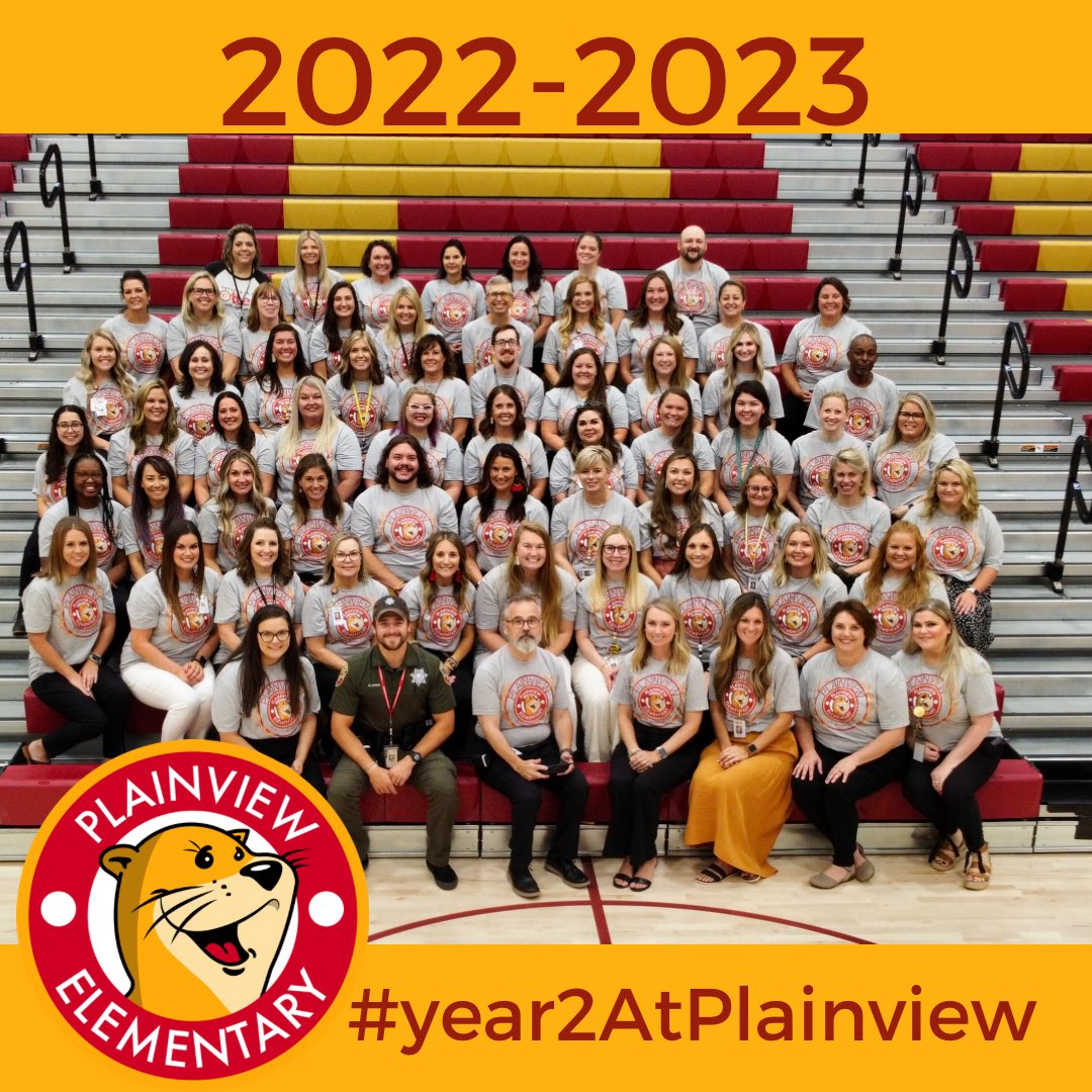 #year2AtPlainview so proud to serve WITH this #otterlyAwesome team! Watch out! Here come the Otters <a href="/Anna_Sturm10/">Anna Sturm, Ed.D</a> <a href="/rucoschools/">Rutherford County Schools</a>