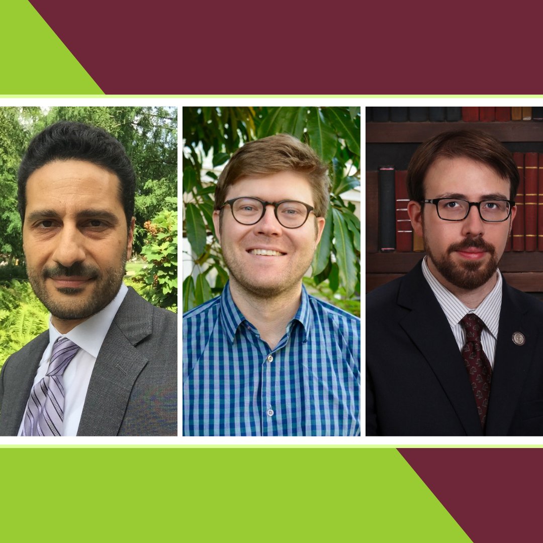 We are excited to welcome three new faculty members to Bowen beginning this fall semester. ow.ly/B5P250KcCRg <a href="/farazsanei/">Faraz Sanei</a>, Jordan Wallace-Wolf and Harry Lah bring a wealth of knowledge and experience to Bowen and our students.