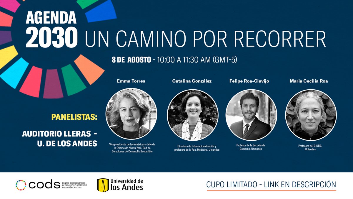 CentroOds's tweet photo. Jeffrey Sachs, Profesor y director SDSN @Columbia y Defensor de ODS. Estará en @uniandes en la conferencia Un camino por recorrer: los retos de la #Agenda2030 en un mundo en crisis con @EmmaTorresUN Catalina González @FelipeARoa y María Cecilia Roa. ¡Link en la bio! https://t.co/PKbMOt8Mv6
