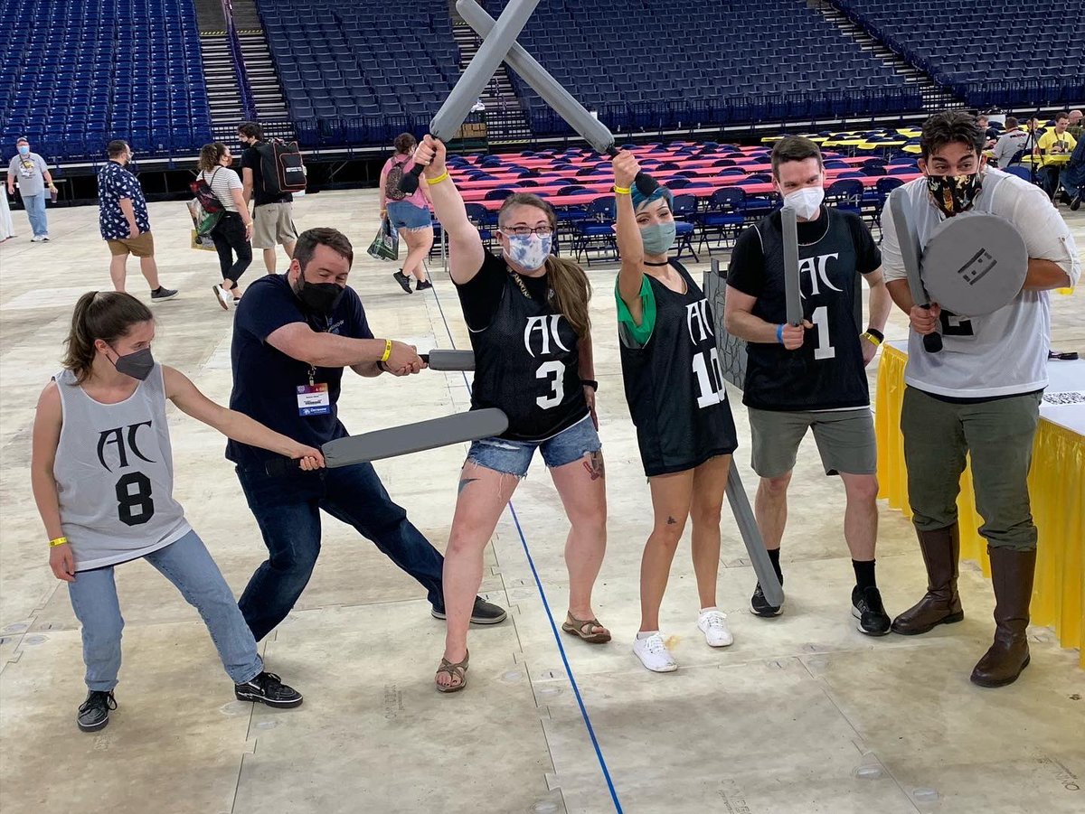 armed_combat's tweet image. Come join us for another great day at Gencon!

•OPEN FIGHTING @ 10-12PM &amp;amp; 1-3PM
•TOURNAMENT @ 4PM

#gencon #GenCon2022