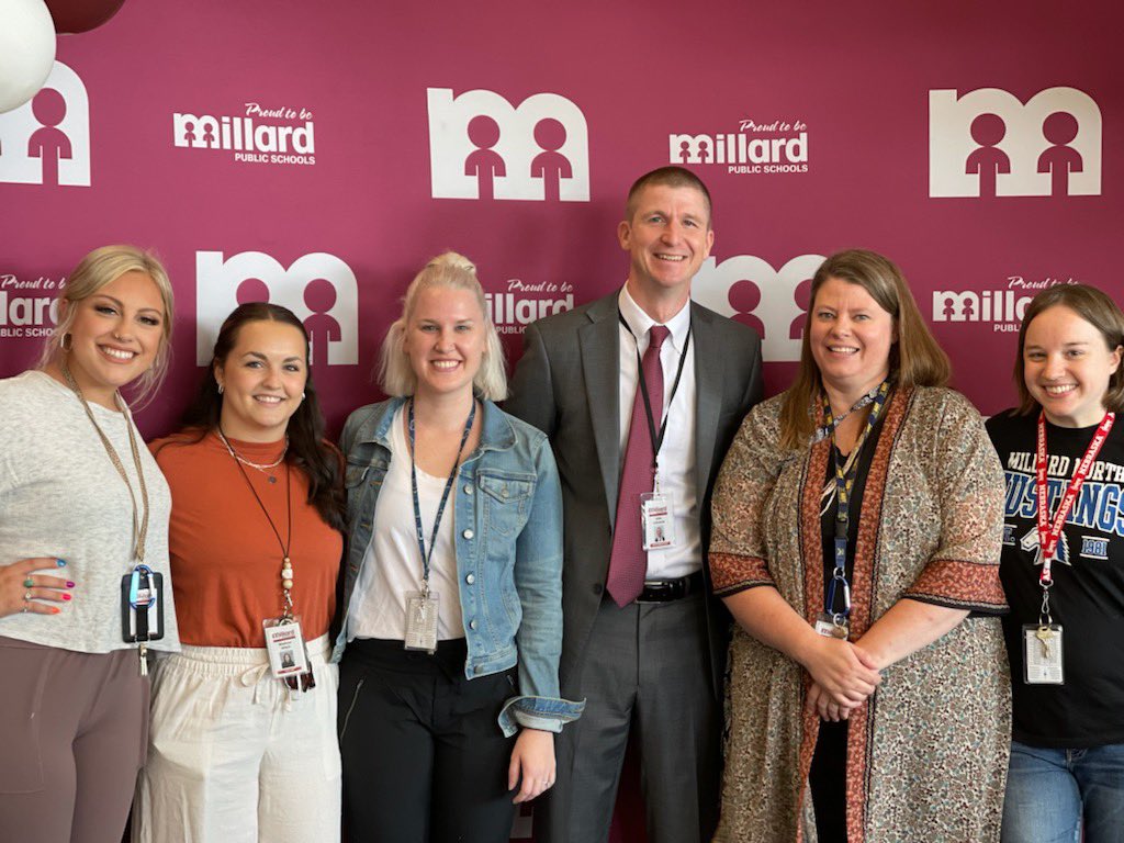 mrs_breiter's tweet photo. The #MNHSFCS department is so excited to welcome @JSchwartzMPS to Millard! We’re glad to have you, Dr. Schwartz! #Proud2bMPS #Proud2bMNHS https://t.co/84USnjHZc0