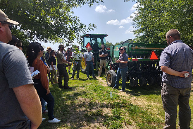 quail4ever's tweet image. SECOND BOBWHITE BOOTCAMP A SUCCESS!  Over forty wildlife professionals gathered at Prairie Wildlife in West Point, Mississippi for a second Working Lands for Wildlife Bobwhite Framework Training bit.ly/3zxo8AN #TheHabitatOrganization #quailforver