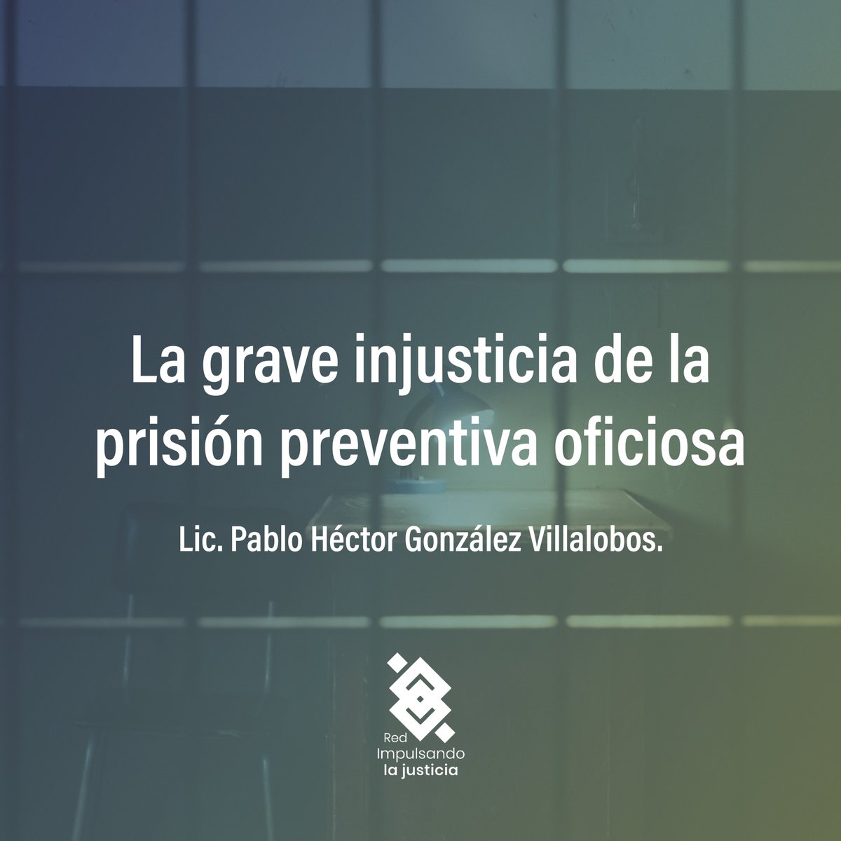 redimpulsando's tweet photo. Hoy en nuestro #BlogDeExpertos
el Abogado Pablo Héctor González Villalobos nos
platicará acerca de la injusticia que representa la
prisión preventiva oficiosa.

Lee el artículo completo en:
https://t.co/vn1svdFpyy
a-de-la-prision-preventiva-oficiosa/ https://t.co/ob6M7VoSpA
