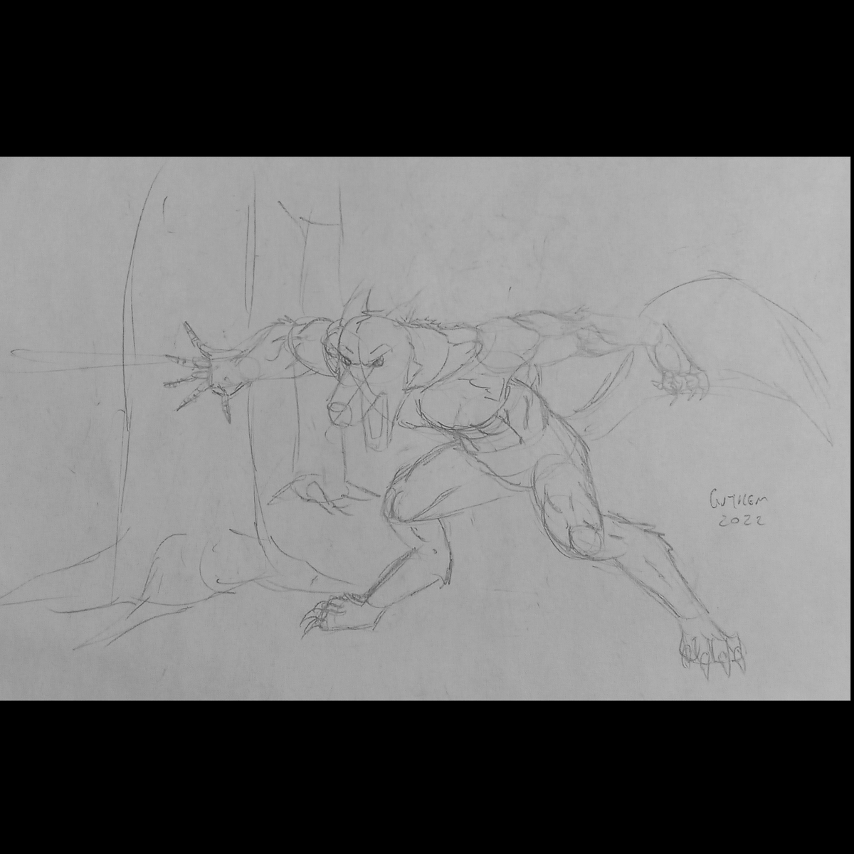Guthem_'s tweet photo. to a fb challenge "Mystical creature, of some season of the year"
.
#Winter #Werewolf
#Lobisomem #Lobisomens #Werewolves #wolf #wolves #legend #myth #lenda #DigitalArt #TraditionalArt #MechanicalPencil #AutomaticPencil #IbisPaintX #ColoredArt #FacebookChallenge #fangs #claws https://t.co/j0vMVSzegf