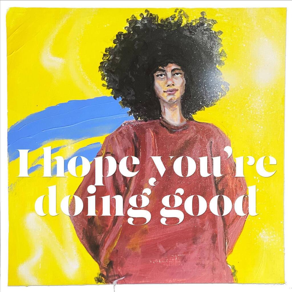 foxymorons's tweet photo. Happy Friday! Our new single “I Hope You’re Doing Good” is out wherever you stream music. Y’all gonna listen?  Link in bio. ✌🏾✌🏼 Cover art by the homie @anfronee. https://t.co/fh3EDrfrAI https://t.co/zpCr5byNmj