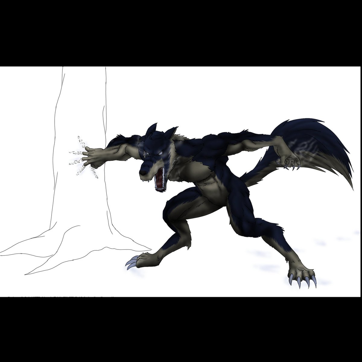 Guthem_'s tweet photo. to a fb challenge "Mystical creature, of some season of the year"
.
#Winter #Werewolf
#Lobisomem #Lobisomens #Werewolves #wolf #wolves #legend #myth #lenda #DigitalArt #TraditionalArt #MechanicalPencil #AutomaticPencil #IbisPaintX #ColoredArt #FacebookChallenge #fangs #claws https://t.co/j0vMVSzegf