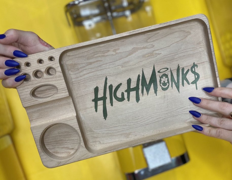 Happy Friday 🎉 
it’s time to roll one up with <a href="/thehighmonks/">OpenSeed by The High Monks</a> 🔥

HighMonks Rolling Trays are a must have. Head over to StonersTemple and grab yours today. We make them with love 👇🏽