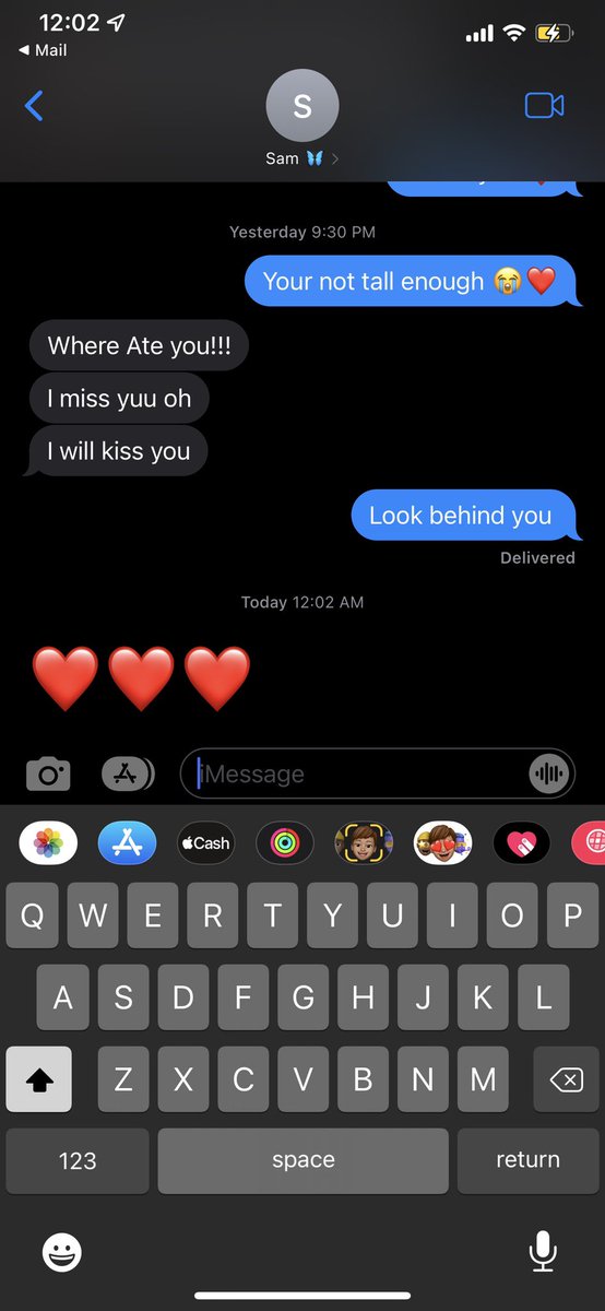 harperwyo's tweet photo. But does she miss you like this 😭❤️ @_samanthaaleigh https://t.co/hvdoKmBr7M