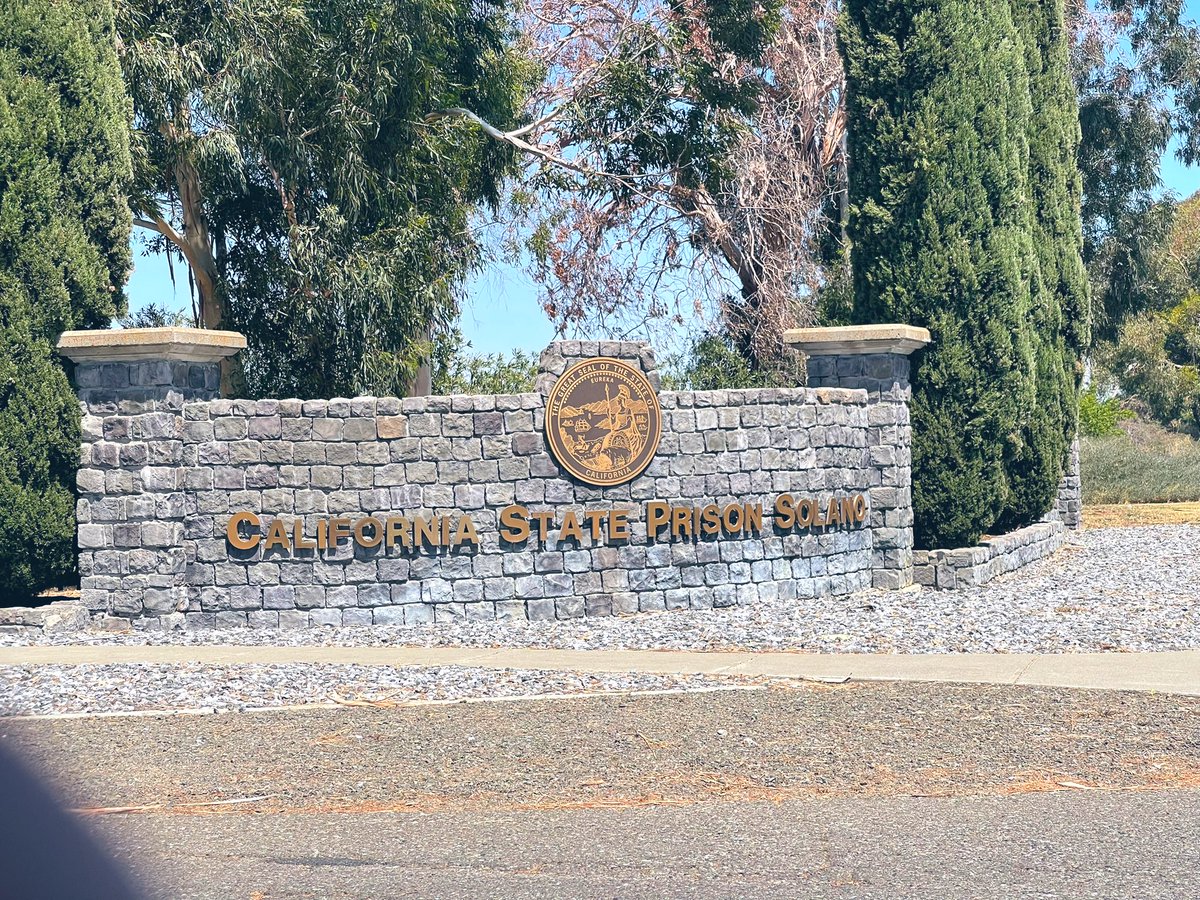 Me & James Willock visiting CSP Solano prison yesterday. We served a total  of 50 years of our lives in CDCR and have been free for 5 years combined.  We had a