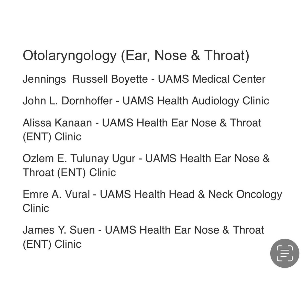 UAMS ENT tweet media