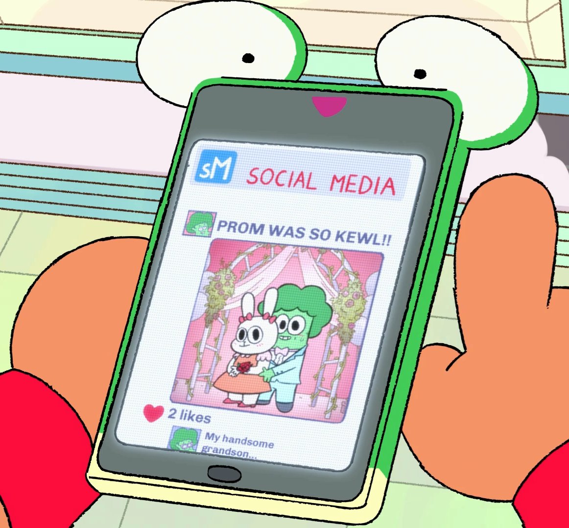 todays androgyne of the day is potato from ok ko: let's be heroes!! (she/her in the original english version, he/him in various dubs)

a young rabbit girl who is fascinated by humans and dreams of becoming one. she is dating an anthropomorphic broccoli named colewort.