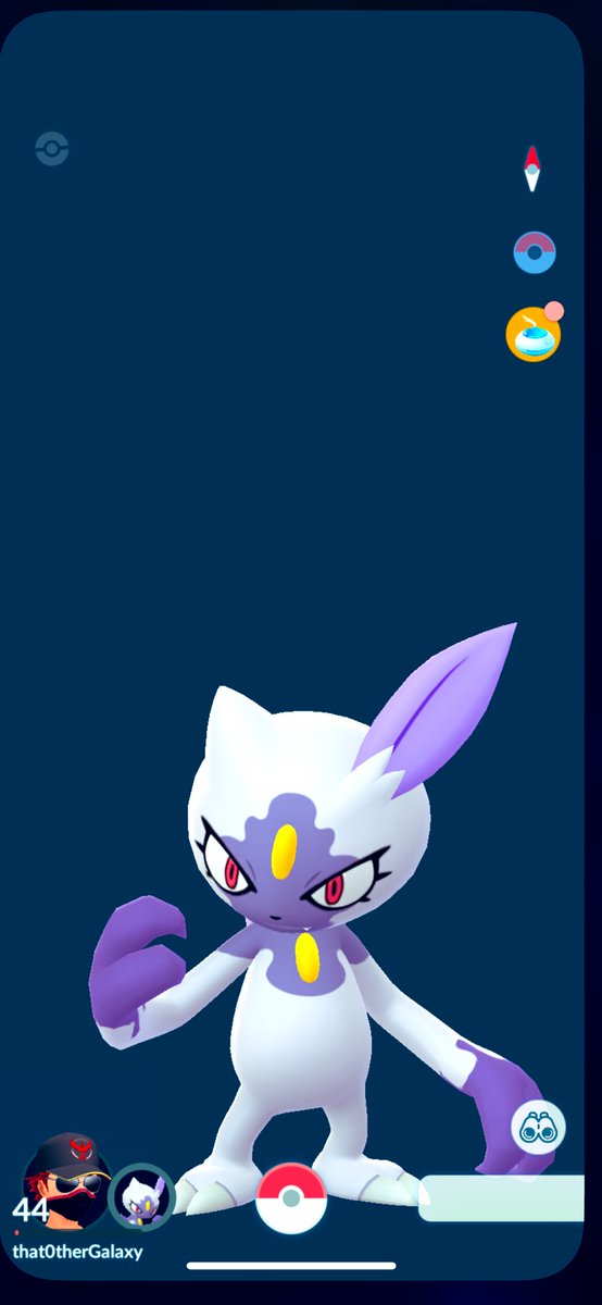 Maxx_Colour's tweet photo. Thoughtful Sneasel is the new best #Sneasel. I like this #PokemonGoApp #glitch. #onefang #Hisui #ThoughtfulSneaselClub? https://t.co/pykR6rQtPi