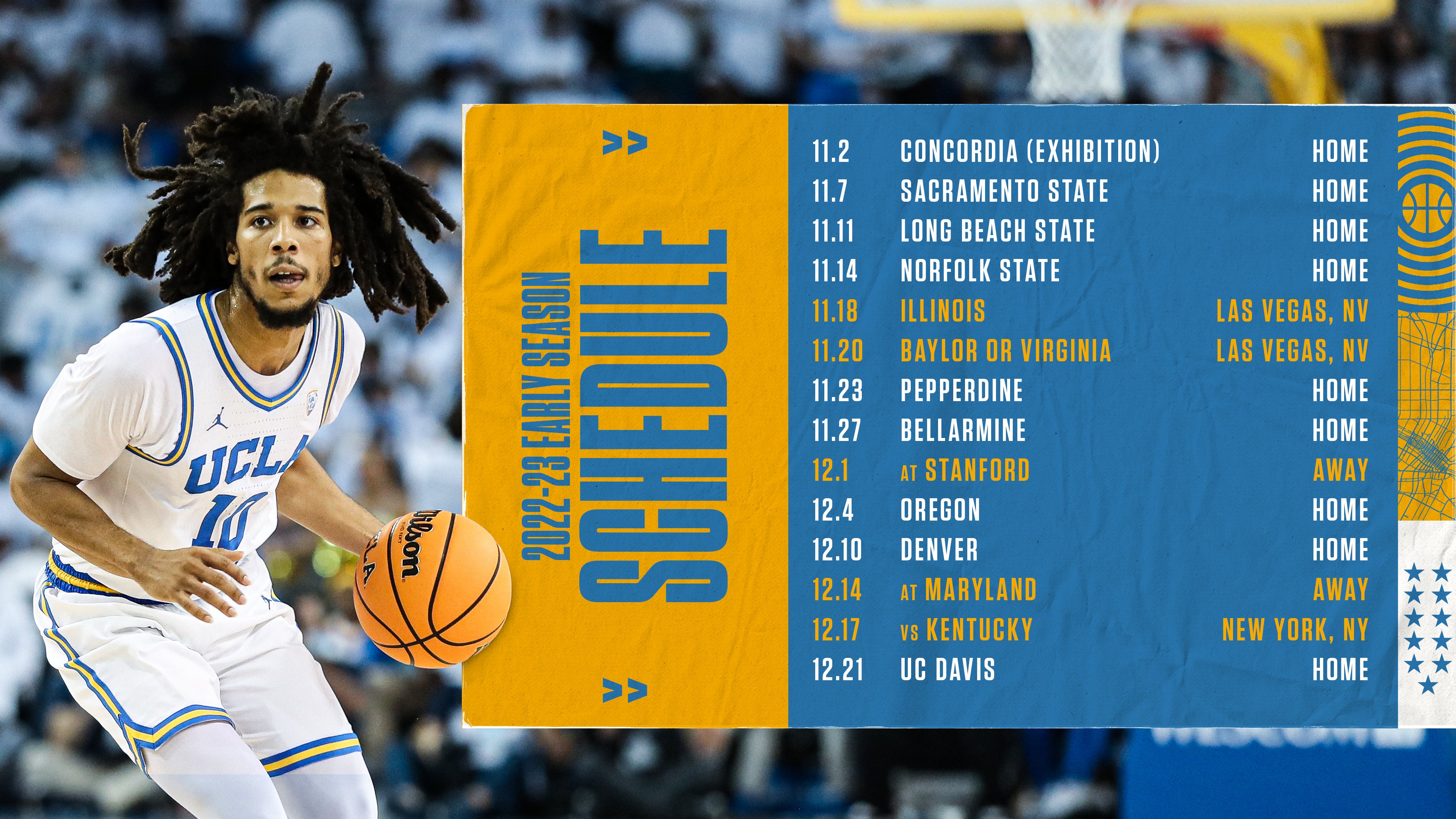 Ucla basketball schedule deals