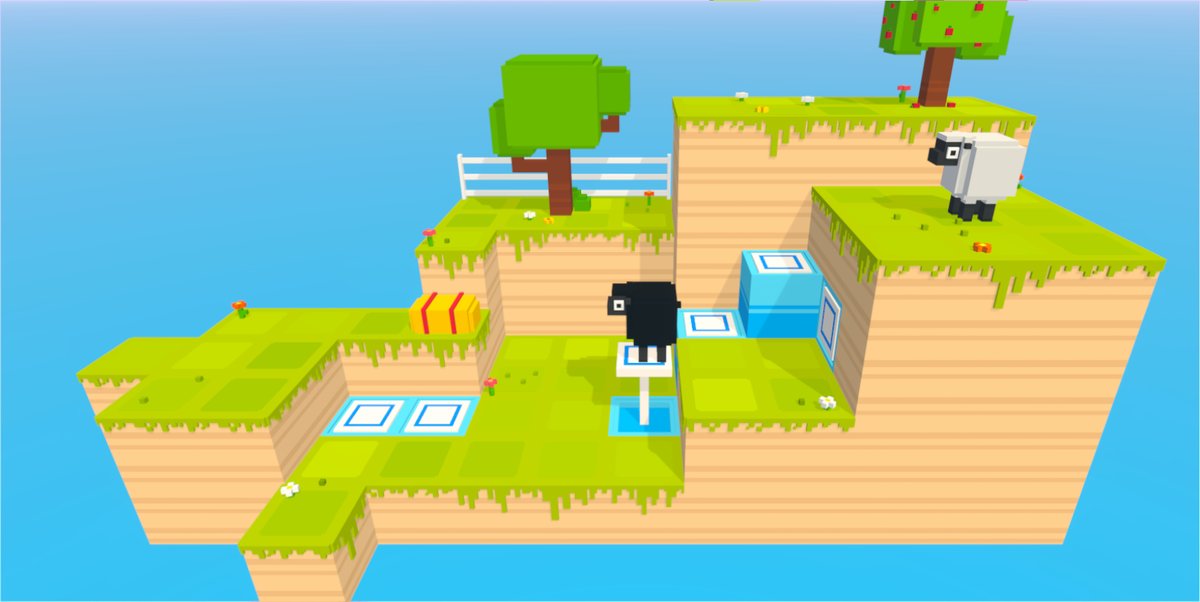 bedbedgames's tweet photo. We added some ✨MAGIC✨ and now our game looks so much better! 🐑

#indiedev #indiegame #game #gaming 🛏️🛏️ https://t.co/ATFumv4yGR