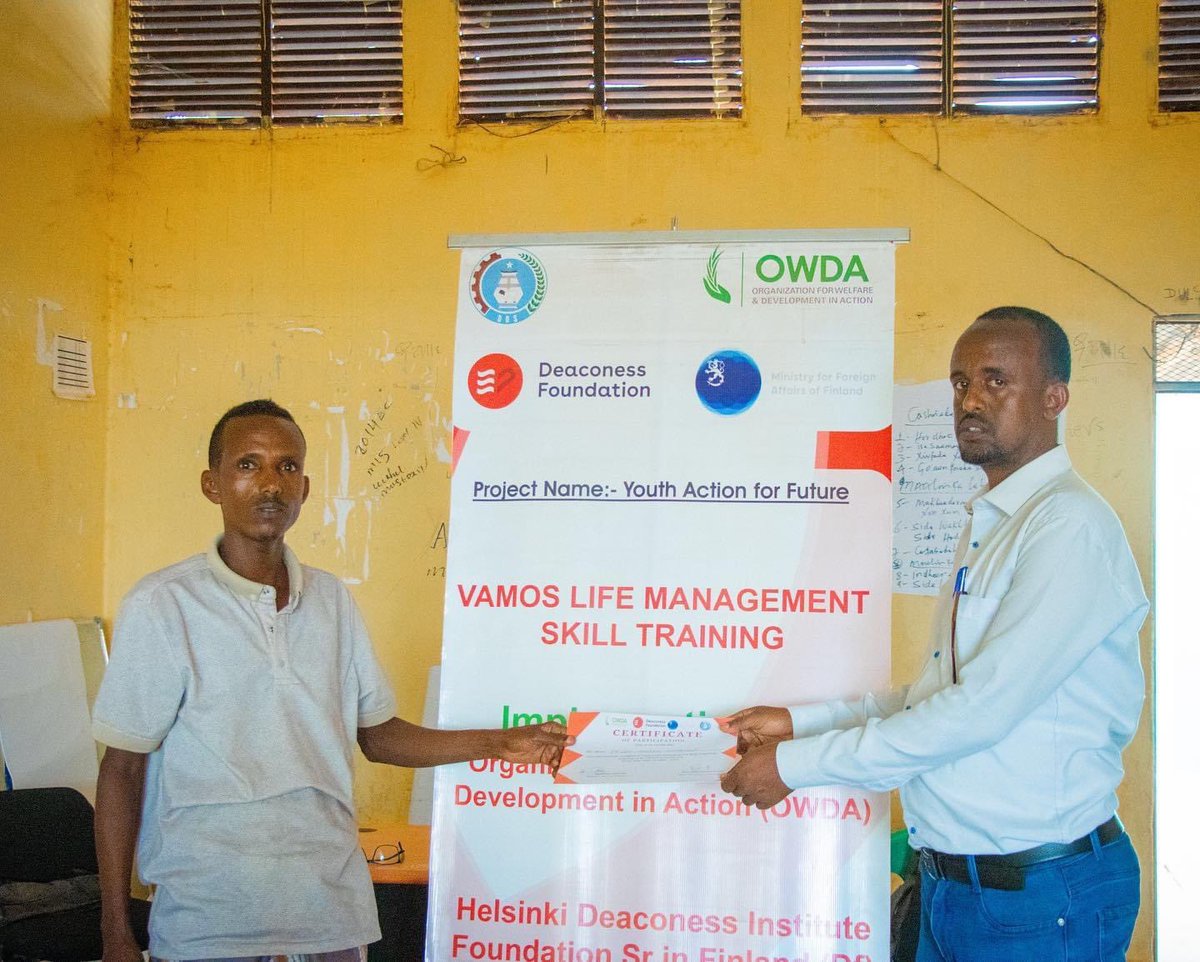 Organization for welfare and development in action tweet media