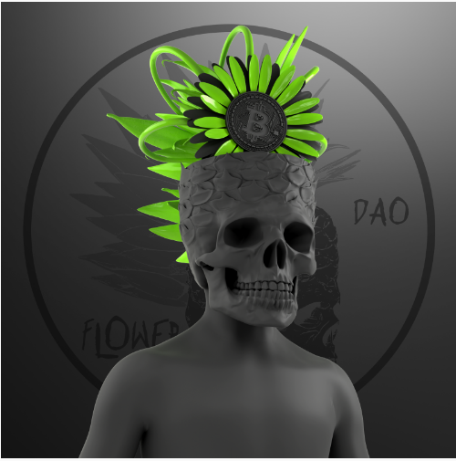 onoborisam's tweet photo. My simple dark naked punk with BTC flower! #BTCFLOWER #PunksforPFP #PineapplePunks https://t.co/6qjA3cVg22