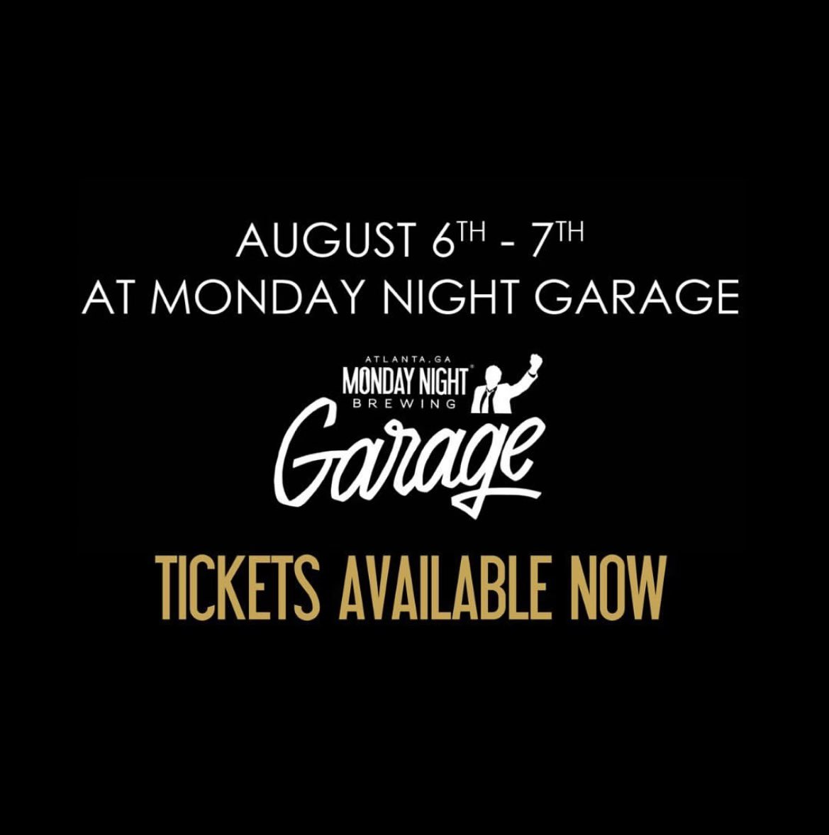 AleSharpton's tweet photo. Definitely hitting up the 11th anniversary of @MondayNight at the Garage mañana! I’ve known these cats since they had homebrew parties in Monday nights! https://t.co/rUtjux7of0 https://t.co/oLkTqM1156