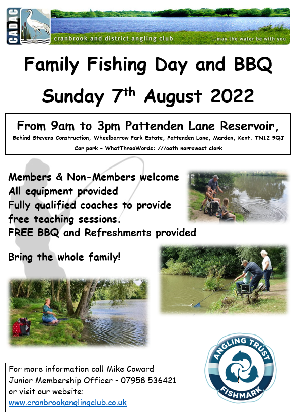 CADAC_Fishing's tweet photo. Our FREE family fishing open day is this Sun 7th Aug in Marden. #nationalfishingmonth #takeyourkidsfishing #getfishing #getintofishing #iycfmagazine #fishing #angling #fishingfamily #fishingkids #whatsoninkent https://t.co/GNterfjJjj