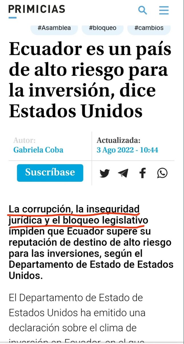 VerdugaAugusto's tweet photo. El lawfare no solo es moralmente execrable, es también económicamente ineficiente.

Esto es algo que derecha política y la derecha mediática jamás reconocerán. Pero el tío Sam ha hablado fuerte y claro. https://t.co/Kkzn5miFD4