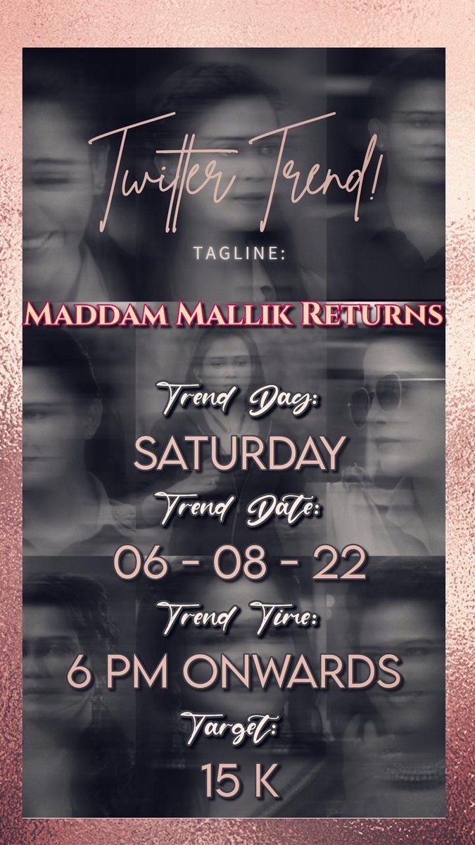 MaddamSir_Hub's tweet photo. hardcore apologies for the delay - to everyone's who's been eagerly waiting.

THE MOST AWAITED TREND DETAILS
I'm sure, we'll make this one a hit. Won't we?
Don't forget to join in, Haseena stans! ❤

all decision creds : y'all! xD
posted creds : @talesofsmiles <3

#MaddamSir https://t.co/C3s9V2H4Qi