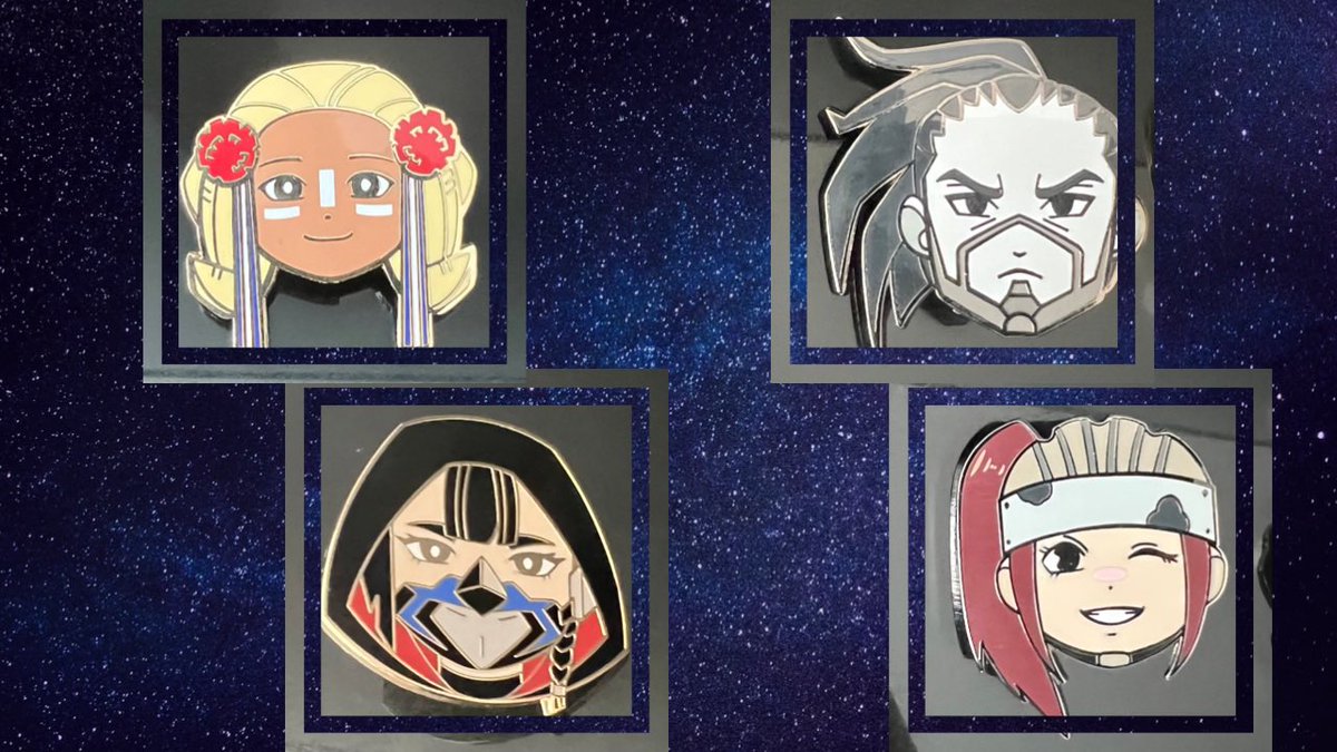 If you want a chance to win these awesome #StarWarsVisions pins make sure to be there early and ready to support the <a href="/AmidalaHelps/">The Amidala Initiative</a>