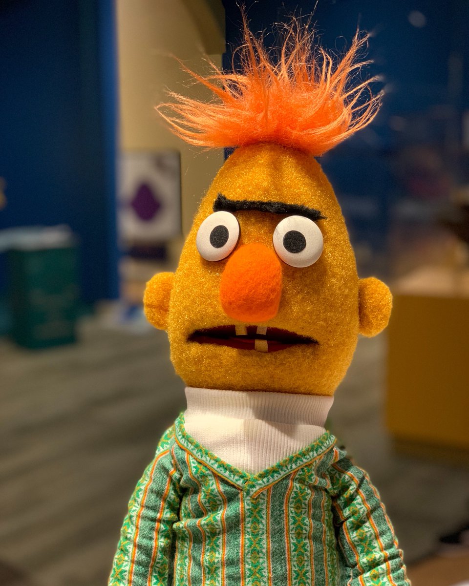 CtrPuppetryArts's tweet photo. Brad will be the star of tomorrow's Sketchbook BradS̶a̶t̶urday! We adore this baby muppet, &amp; how could you not? Brad is Bert’s nephew on #SesameStreet. He's only appeared on a few episodes, but his perpetually startled expression captures our hearts every time! https://t.co/2vap1qwIyN