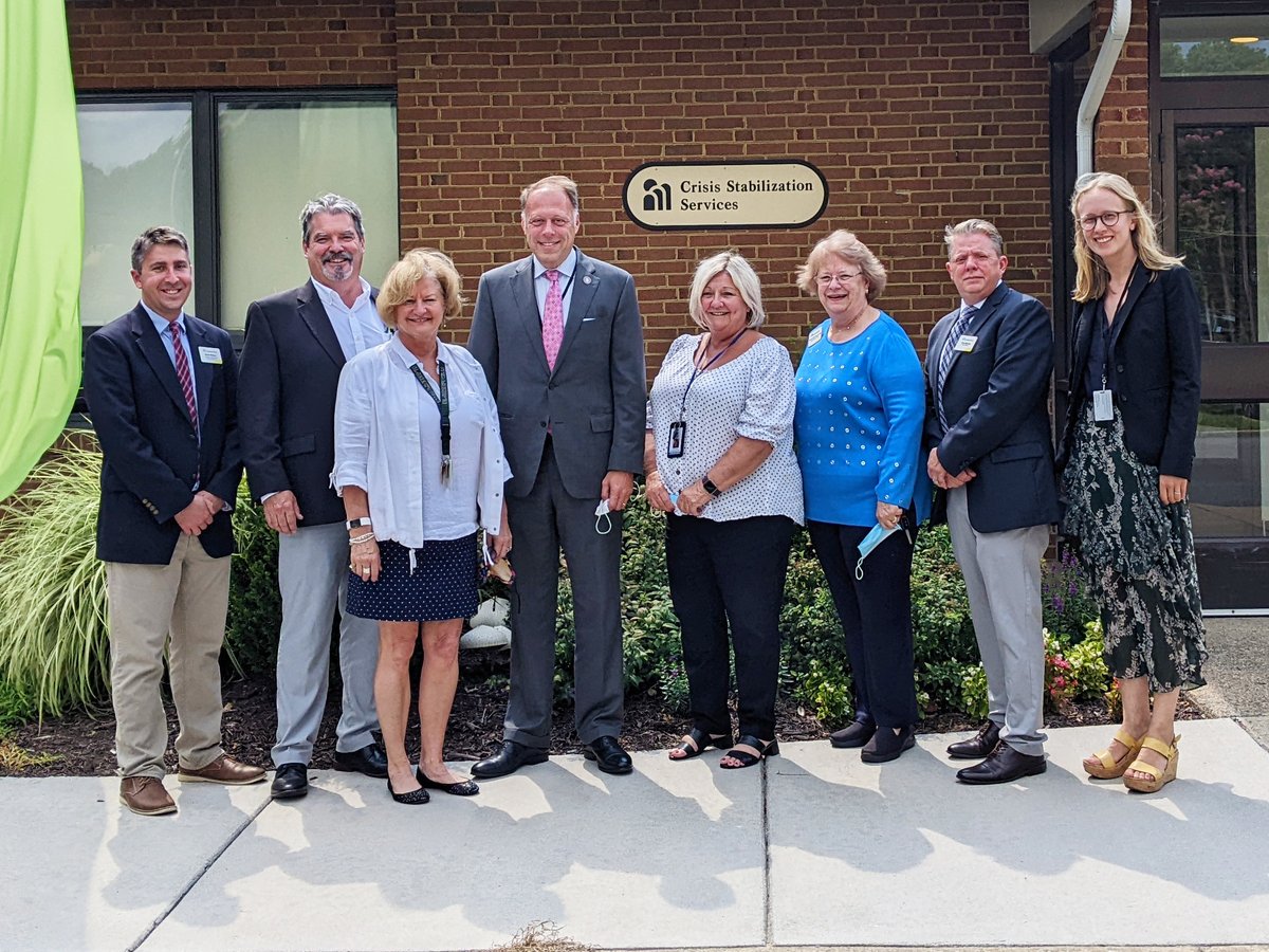We enjoyed our visit with Virginia Secretary of Health &amp; Human Resources John Littel at our Crisis Stabilization Unit. Thanks to Secretary Littel for taking time to tour the program and learn more about our integrated mental &amp; behavioral health services!