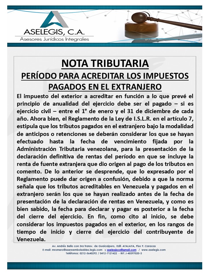 aselegis's tweet photo. #Divulgación #Tributaria https://t.co/8BrBn3UI8C