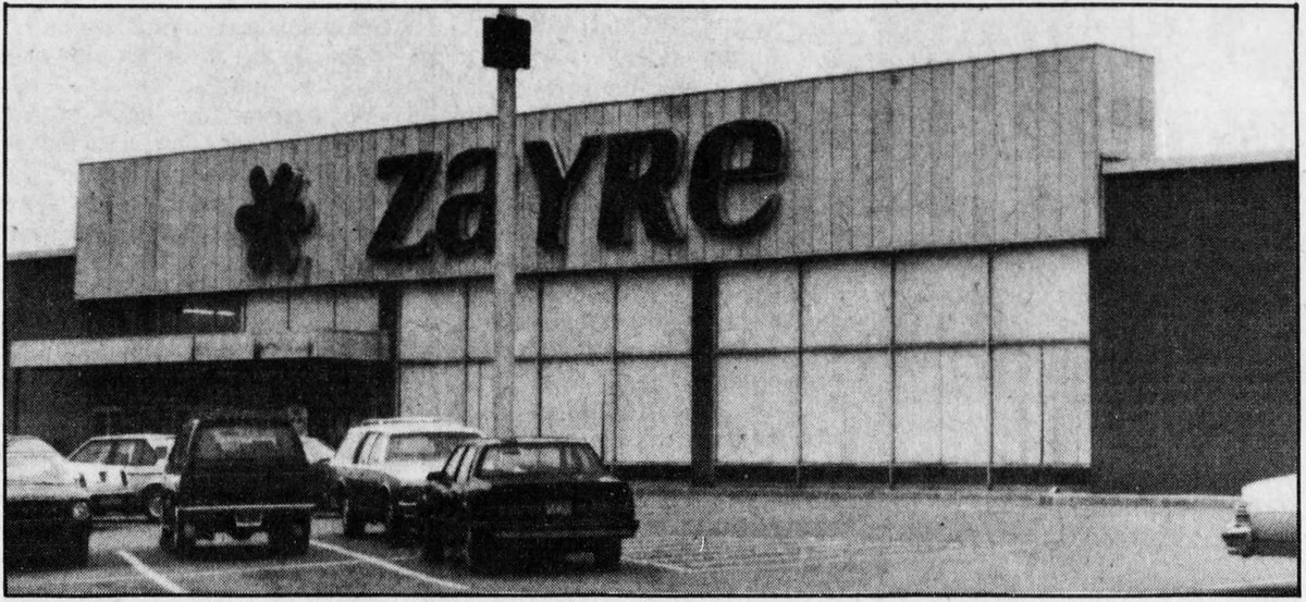 soylentstuff's tweet photo. Zayre
July 28, 1989 https://t.co/X0MUZKdWAS