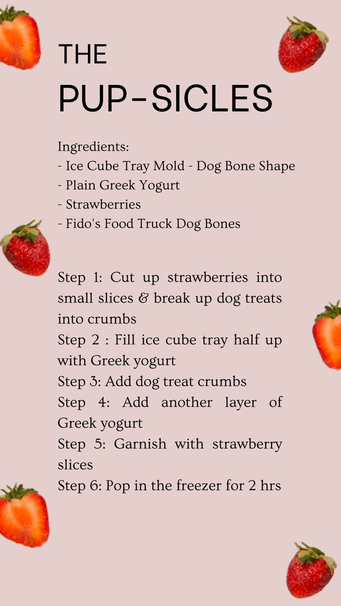 ExclusivelyPet's tweet photo. Cool dogs only this summer with these PUP-sicles🌞⛱️
#dogtreats #dog #DIY #cooldogs #summerfun #fridaymorning https://t.co/SNzGtOzNgJ