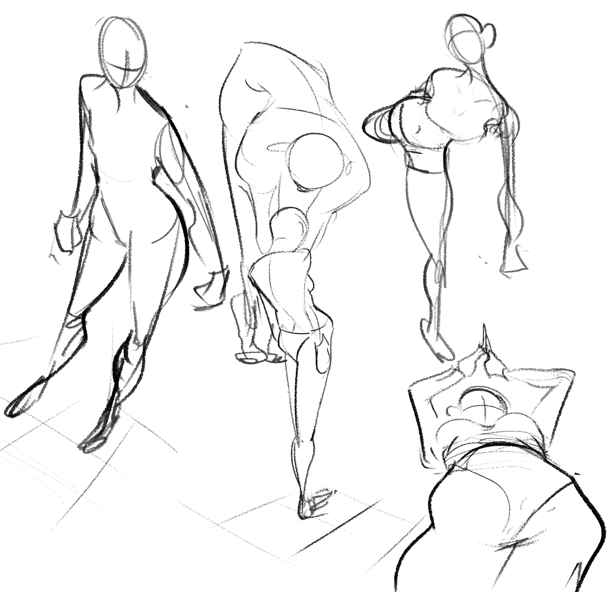 Its been so LONG since I've just sit down and sketch with no goal, and this works wonder for artblock. If you're frustrated cause your big ideas won't come to fruition, sketch down micro-drawing and be done with it within minutes, you'll feel alot better