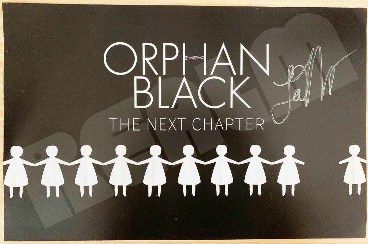 RealmMedia's tweet photo. 🎉 GIVEAWAY 🎉

Hey #CloneClub! Found these #OrphanBlack: The Next Chapter posters signed by Tatiana Maslany and thought you might like? 

Let's give some away...

How about THREE posters to celebrate #PowerTrip Episode 3 😝 https://t.co/FEywTwxXpM