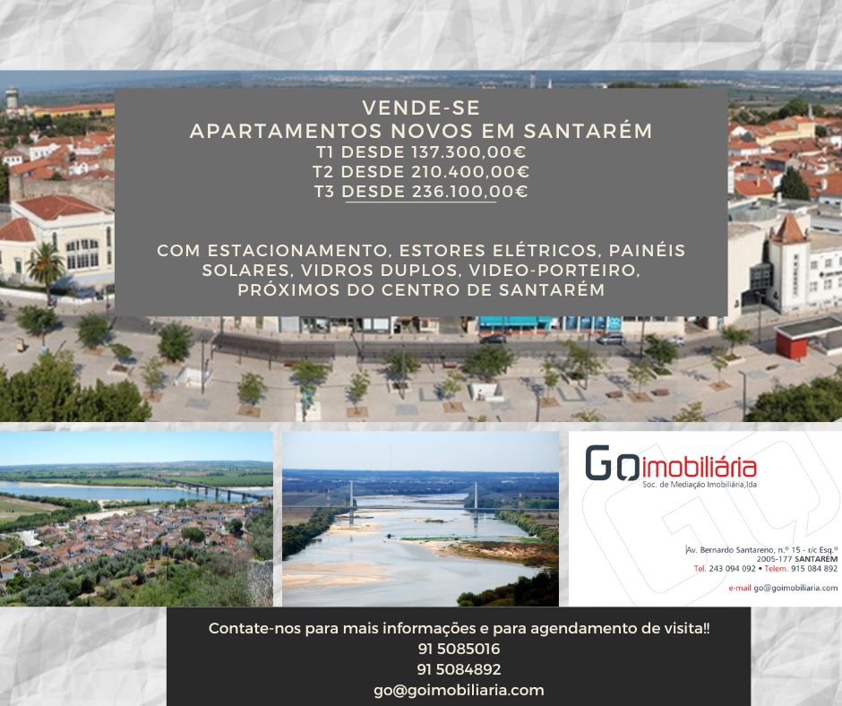 GoImobiliaria's tweet photo. Apartamentos novos em Santarém, para venda.
Marque já a sua visita! https://t.co/aK6wDrF5MG